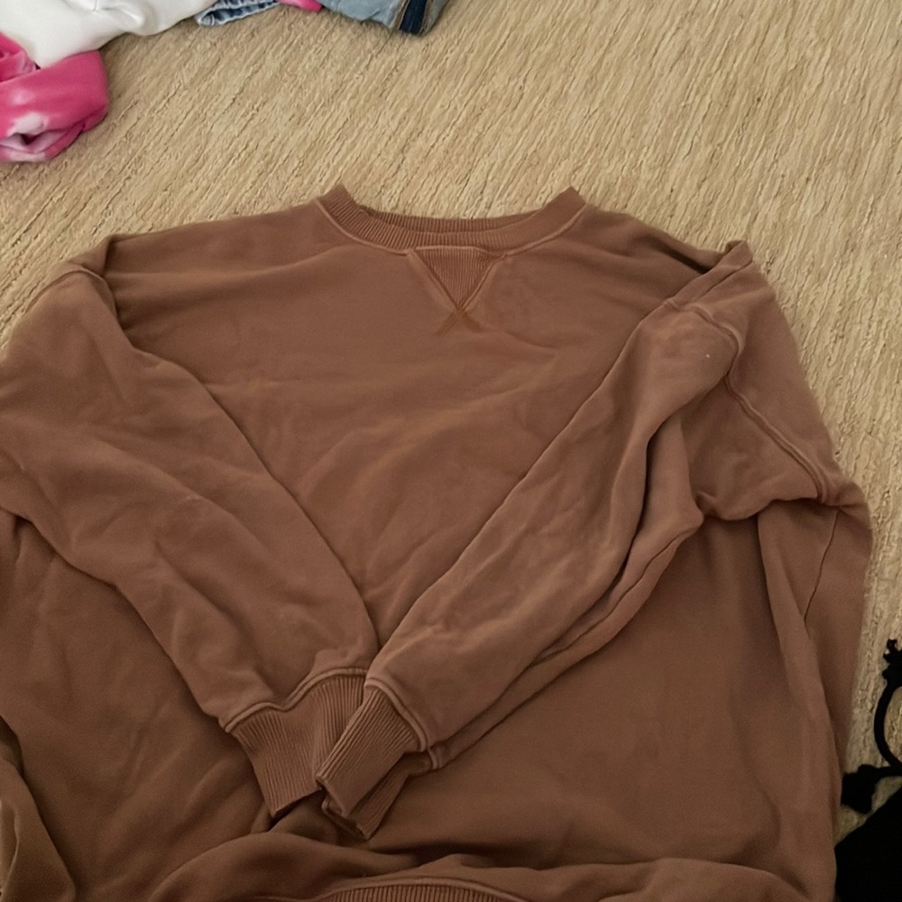 ae oversized crewneck